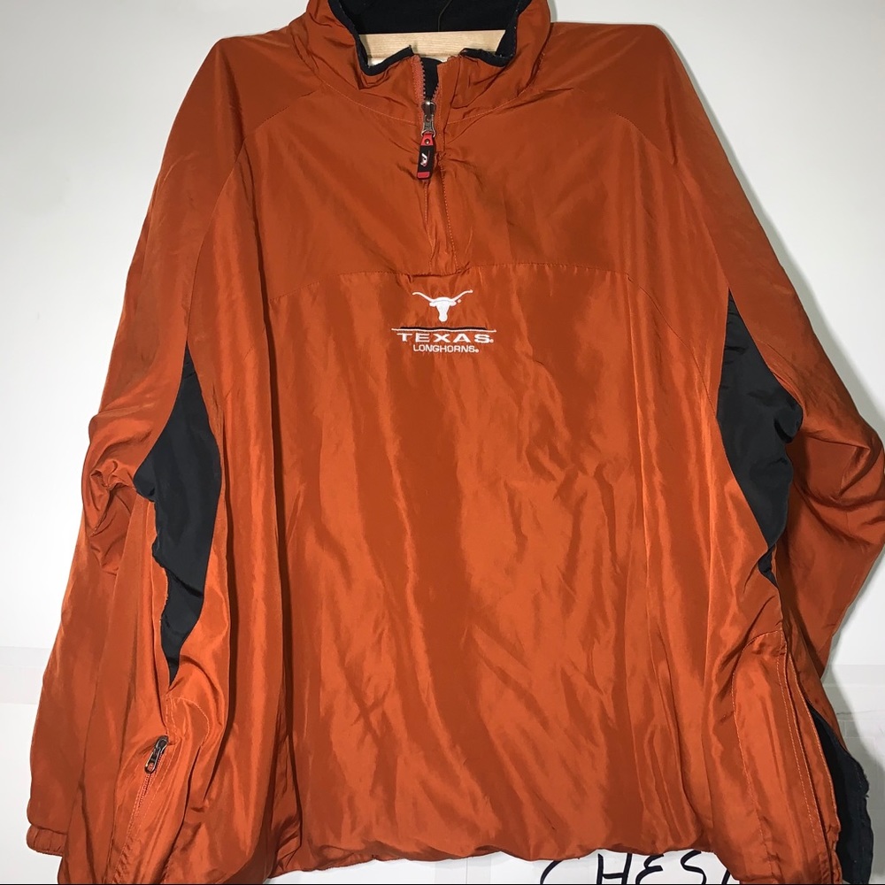 UT Jacket Fleece Windbreaker Double sided Longhorn